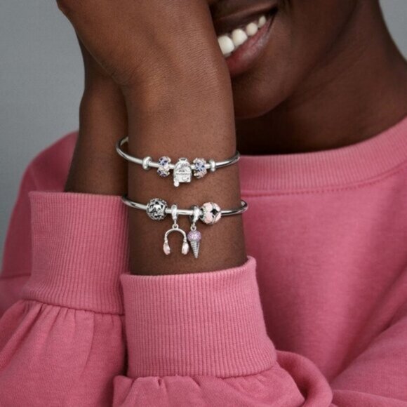 🌺Pandora earphone strap pink Charm - Picture 3 of 4